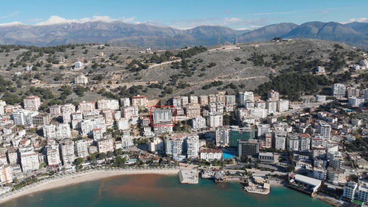 Blue Eye Apartment Sarandë Eksteriør bilde