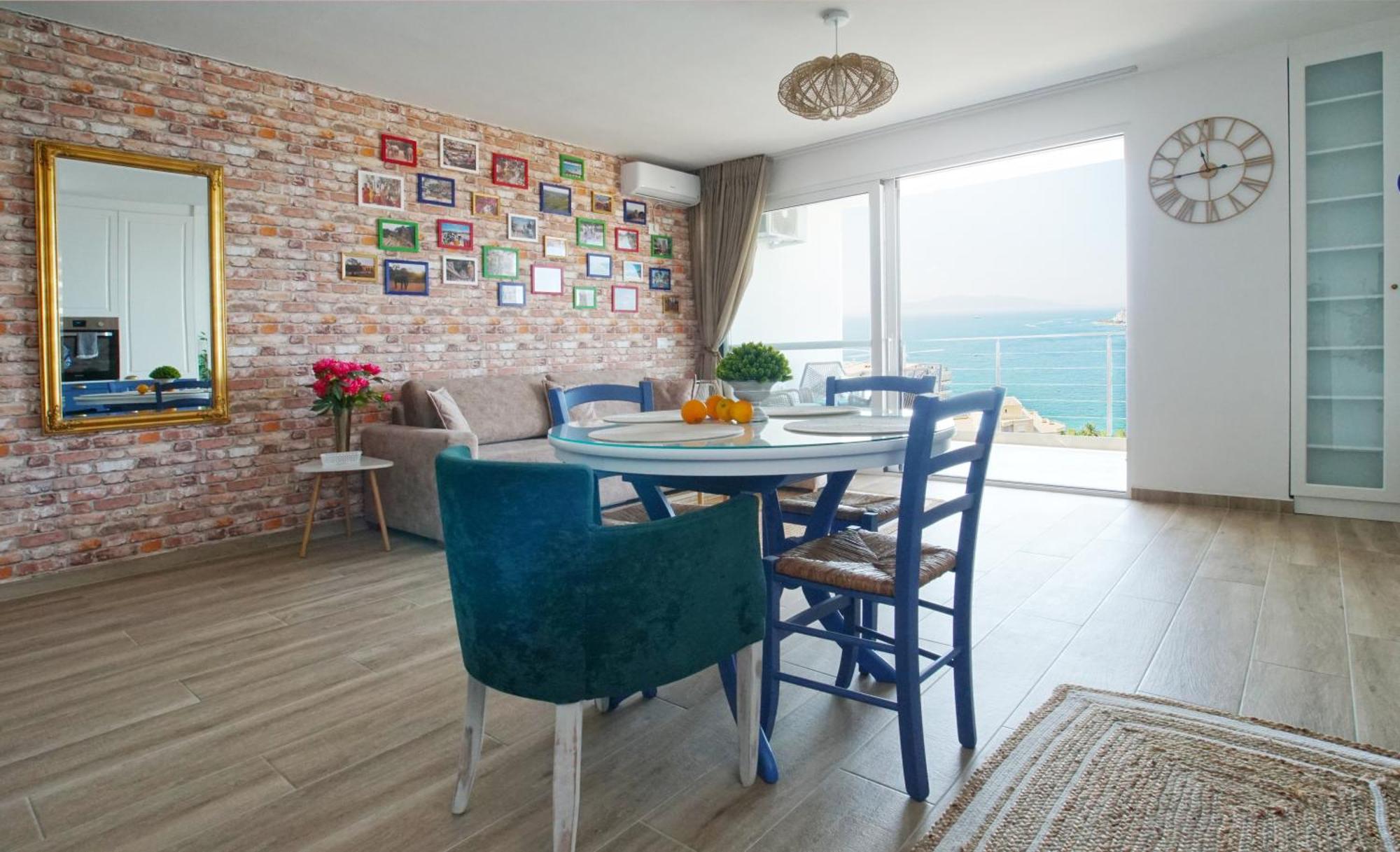 Blue Eye Apartment Sarandë Eksteriør bilde